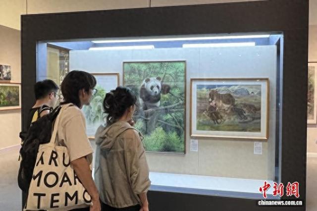 8月28日,展览现场。(浙江自然博物院供图)