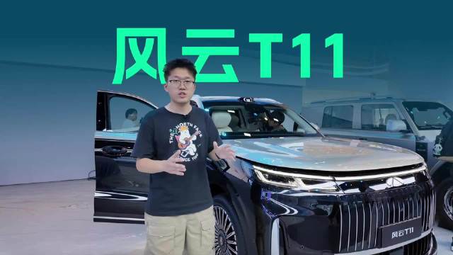 奇瑞风云T11静态体验，轴距3120mm六座豪华SUV