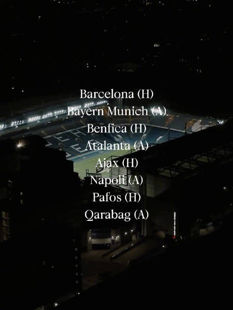 切尔西欧冠赛程确定，将战巴萨拜仁等劲旅