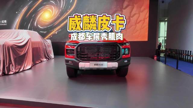 威麟皮卡登陆成都车展，R08、P3X、P2X齐亮相