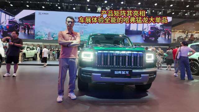 哈弗猛龙双动力车型亮相成都车展