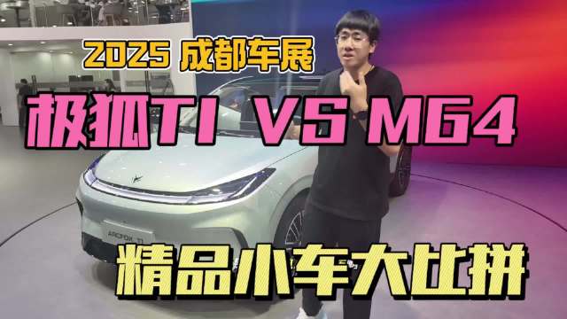 极狐T1对比MG4，A0级小车全能之争