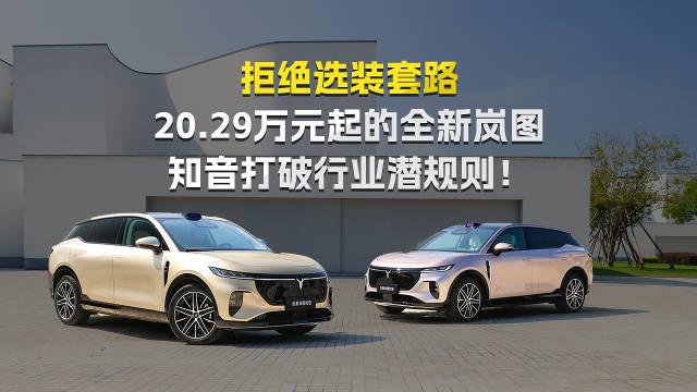 岚图知音满血华为20万上市，纯电SUV新选择