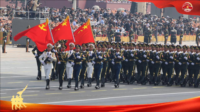 慢镜头版阅兵震撼现场