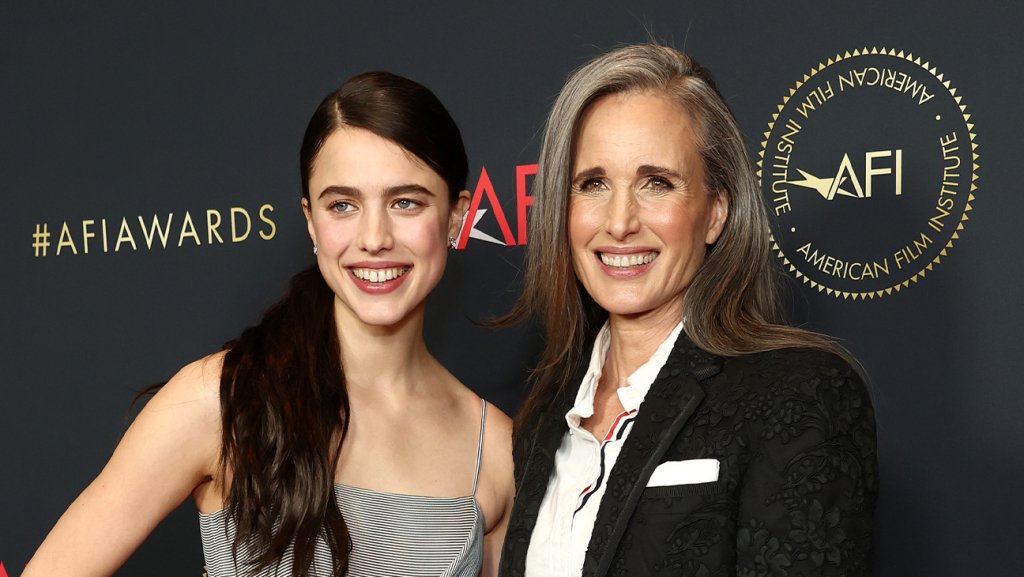 玛格丽特·库里与妈妈安迪·麦克道韦尔