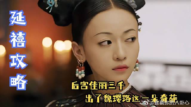 后宫佳丽三千，竟出了魏璎珞这一朵奇葩