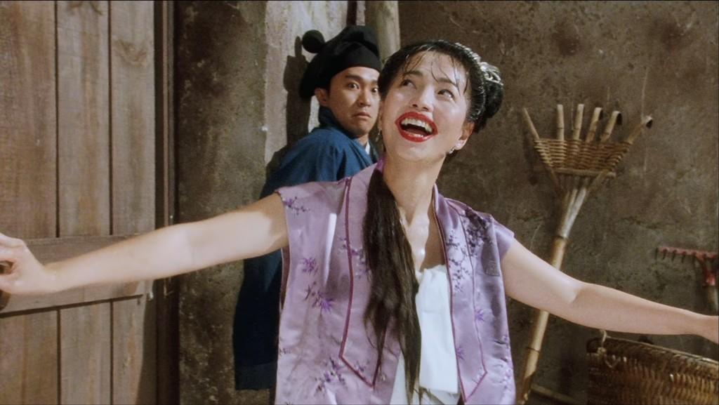 “石榴姐”谈拍《唐伯虎点秋香》时压力大，练习下跪到膝盖肿起