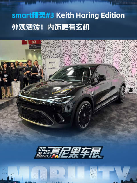 smart精灵3号 Keith Haring Edition 外观活泼！内饰更有玄机！