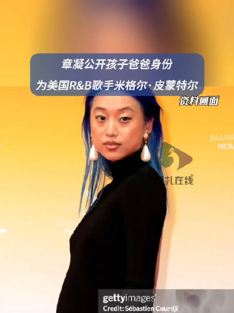 章凝公开孩子父亲身份