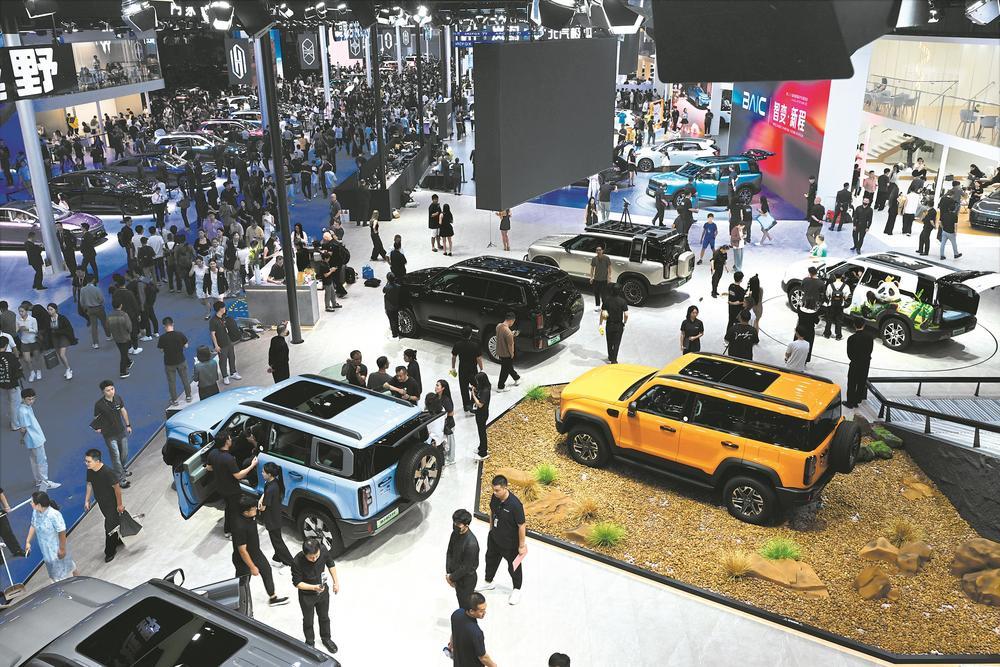 引擎轰鸣 一场车展的“破界”出发