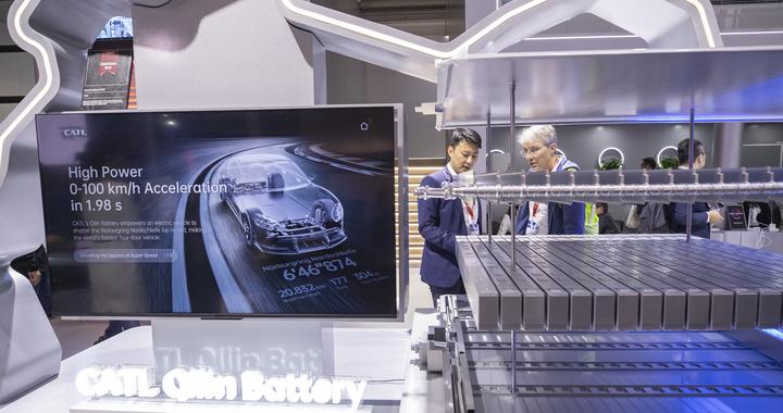 慕尼黑国际车展上的中国展商