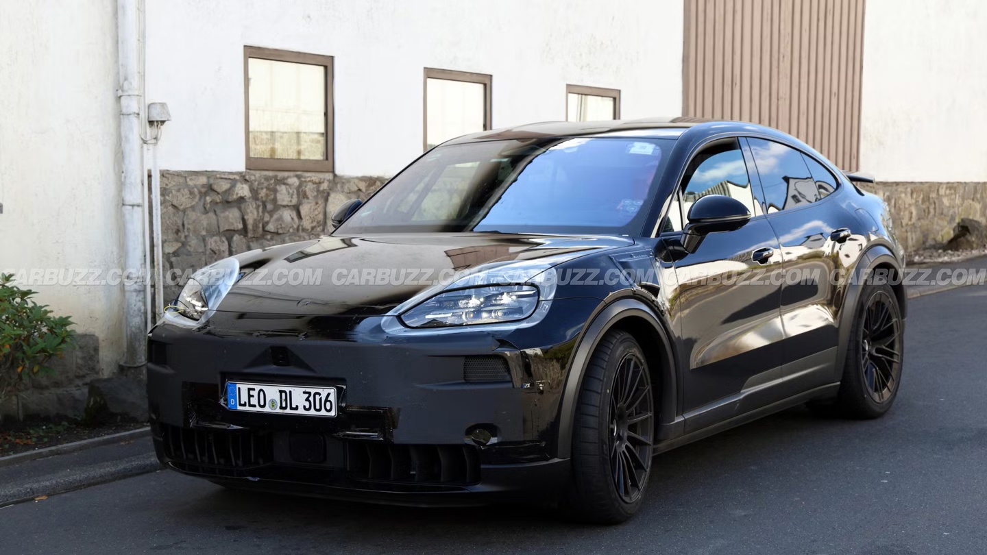 保时捷最强 SUV：电动卡宴 Turbo GT 测试车曝光