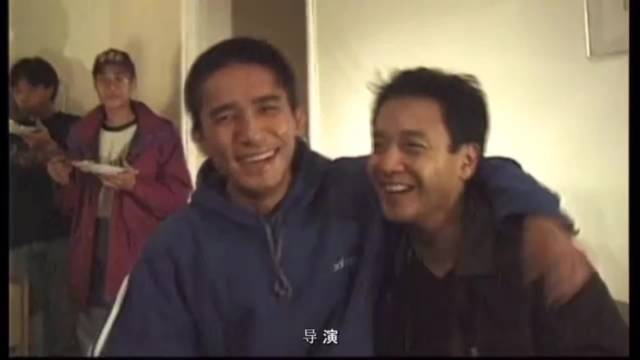 张国荣在《春光乍泄》剧组过生日