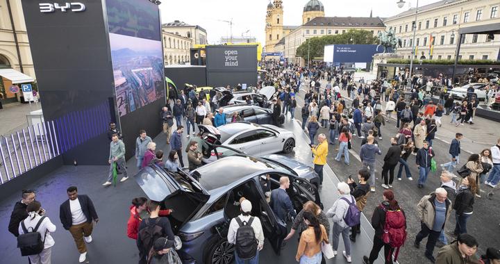 镜观欧洲｜中国车企闪耀慕尼黑车展舞台