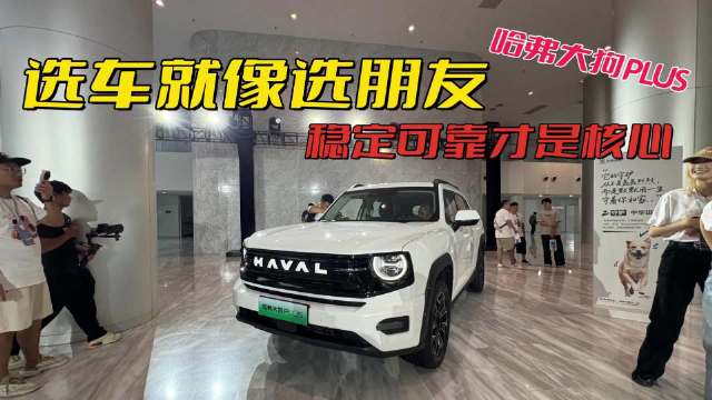 选车如选友，哈弗大狗PLUS更懂你，它不仅仅是一台车