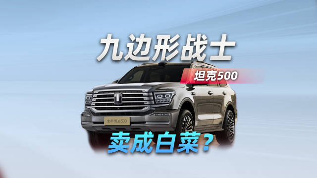 既要又要的典型，30多万的全新坦克500为啥能卖好？