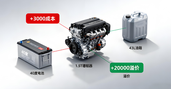 增程车“移情”大电池
