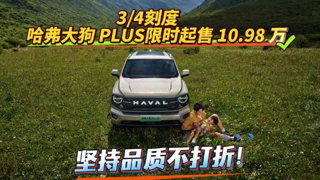 作为定位为“3/4刻度家庭座驾”的哈弗大狗