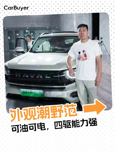 哈弗大狗PLUS上市，带你解锁“可城可野可电”新玩法