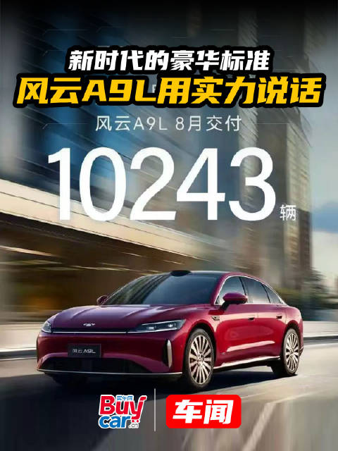 新时代的豪华标准，风云A9L用实力说话