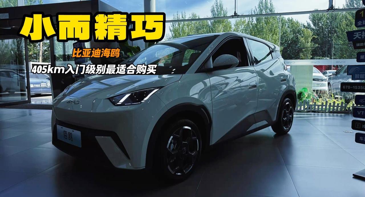 市补启动 比亚迪海鸥多补5000元 推荐购买405km续航版