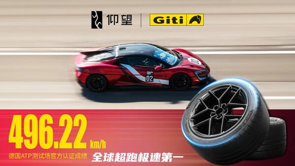 时速496.22公里见证历史，佳通轮胎与仰望汽车共铸极速传奇
