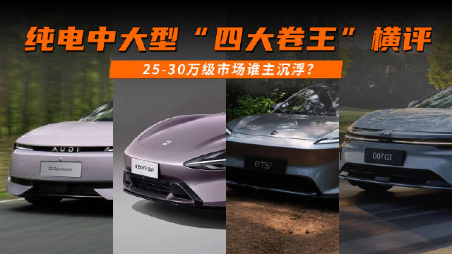 纯电市场杀疯了！奥迪E5 Sportback正式加入战场！