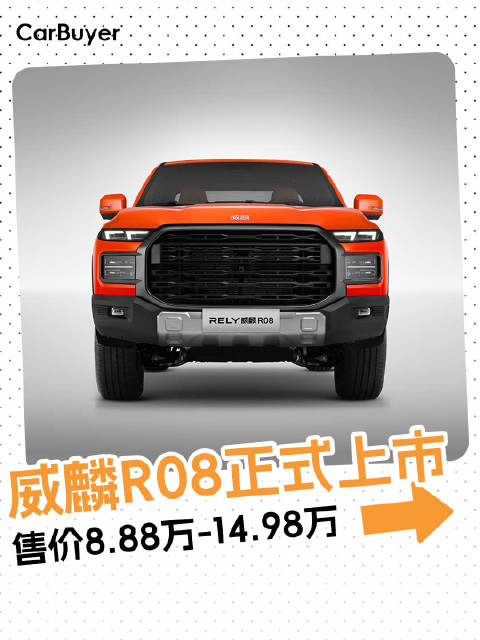 价格有诚意，售后有保障，RELY威麟R08正式上市