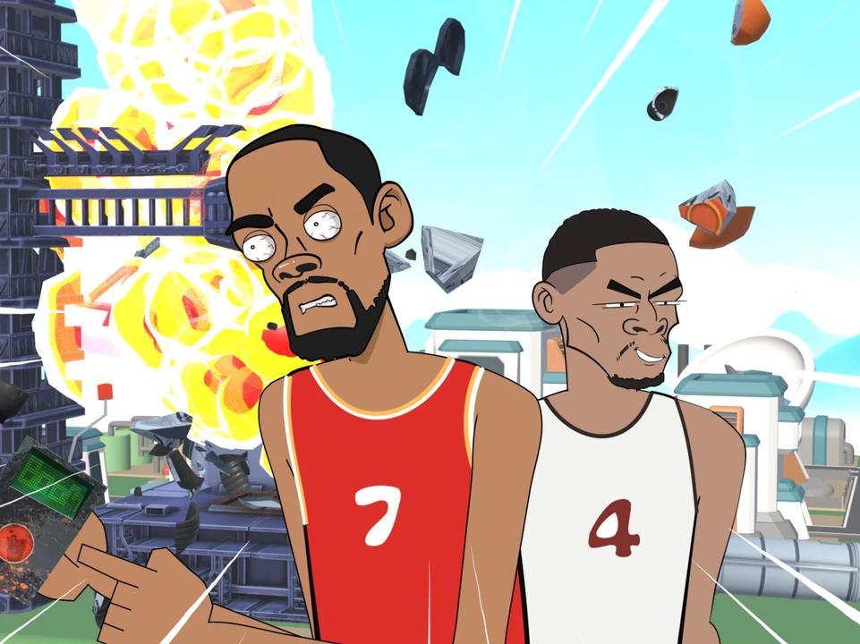 好好好！阿杜你就这么解决队友缺席的问题是吧？！ 火箭 杜兰特