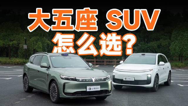 25万级大五座SUV对决，岚图FREE+与理想L6配置空间实测