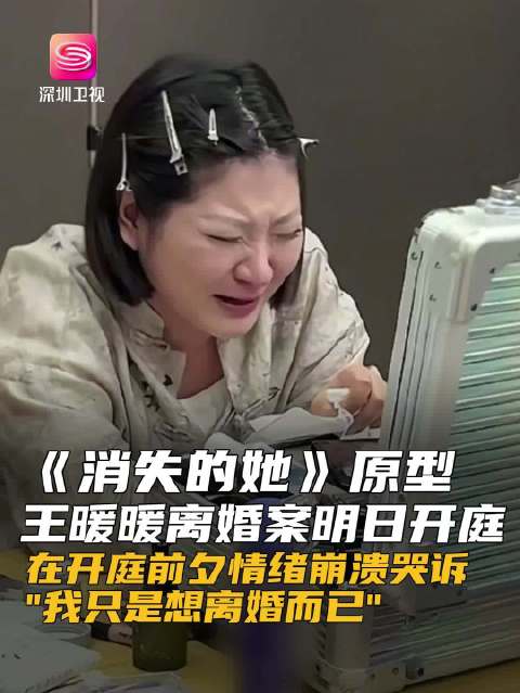 消失的她原型王暖暖离婚案明日开庭，六年前被丈夫推下悬崖