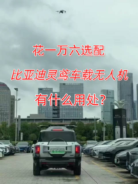 比亚迪车载无人机选装要一万六千块是不是智商税？