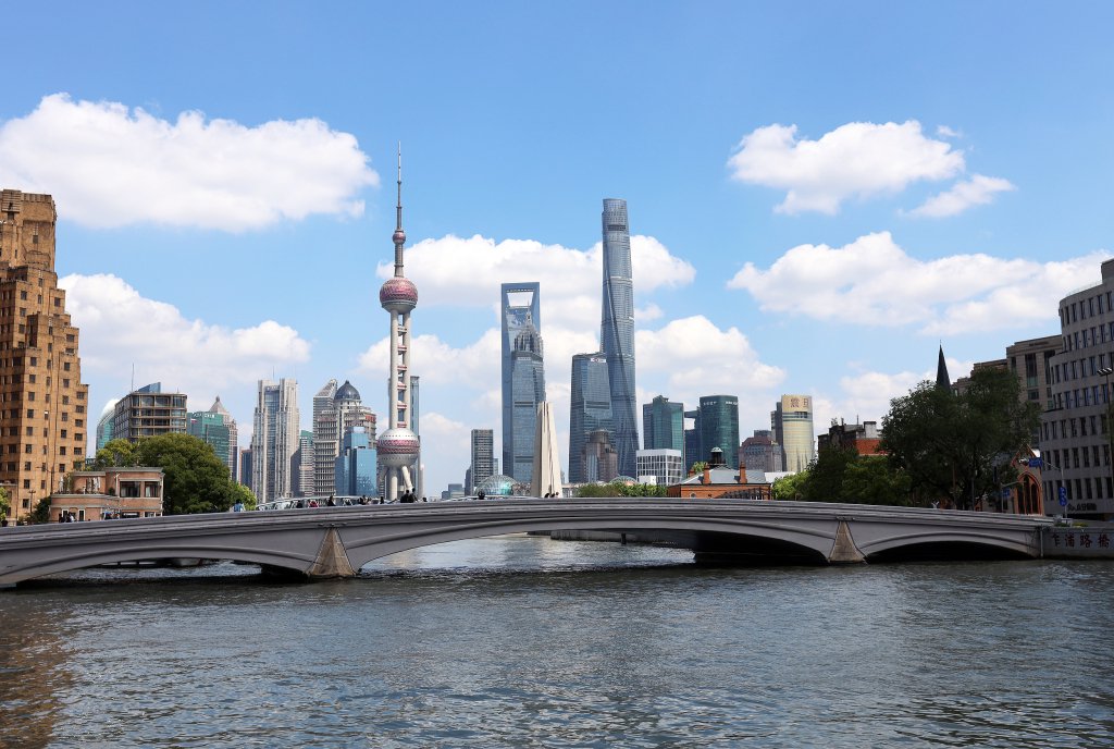 乍浦路桥。视觉中国 图