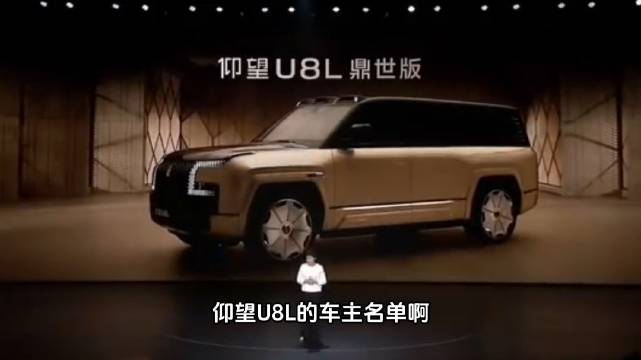 仰望U8L车主名单曝光，全球顶流云集