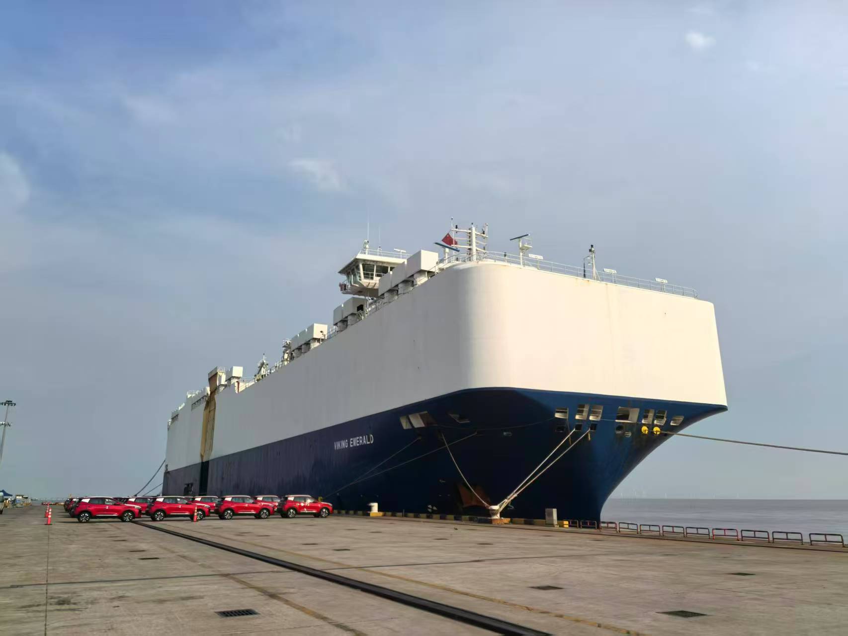 汽车出海添新通道，上海南港新开澳新直航班轮航线