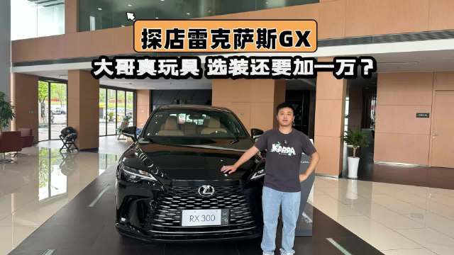 视频：探店雷克萨斯GX，大哥真玩具选装还要加1万？
