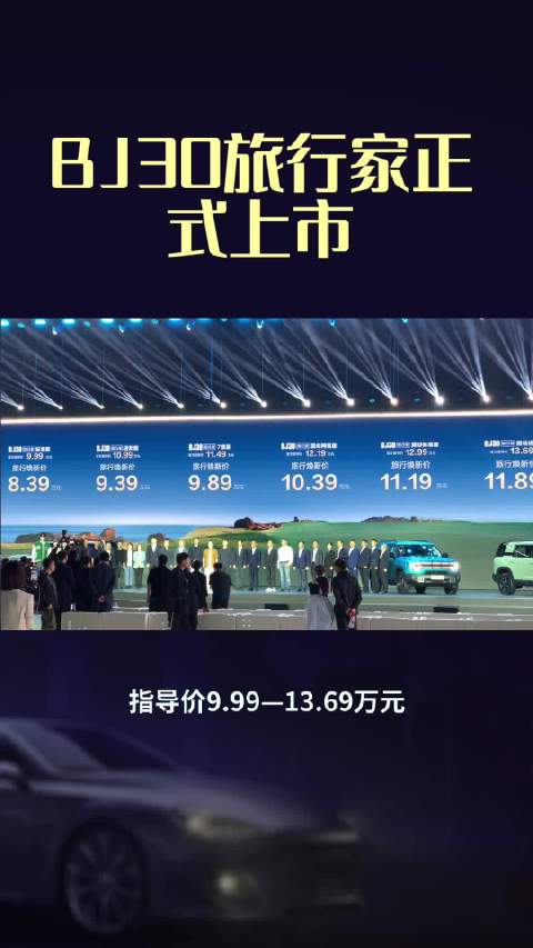 北京越野BJ30旅行家上市，9.99万起售