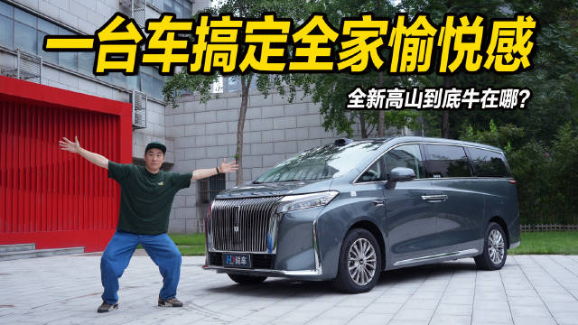 魏牌高山8成家庭MPV优选，驾驶灵活性能出众