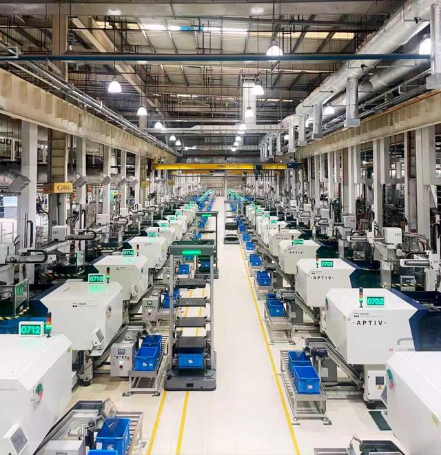 安波福位于上海安亭的连接器智能工厂。受访企业 供图