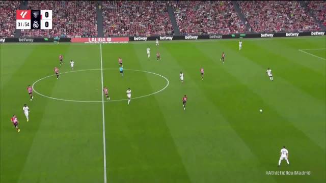 贝林厄姆领衔皇马中场，毕尔巴鄂竞技对阵皇马首发公布