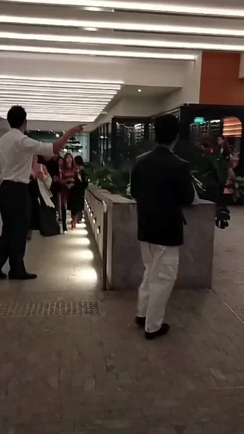 LISA现身新加坡F1观赛，哇塞哇塞