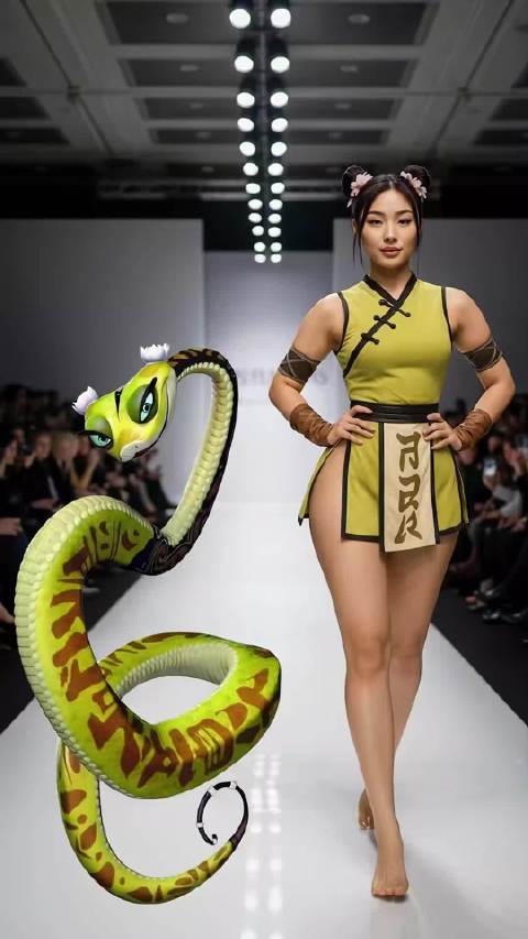 功夫熊猫人物真人化