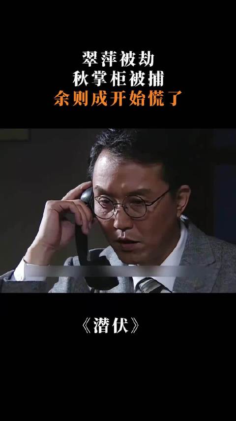 潜伏：翠萍被劫，秋掌柜被捕，余则成开始慌了， 孙红雷 姚晨