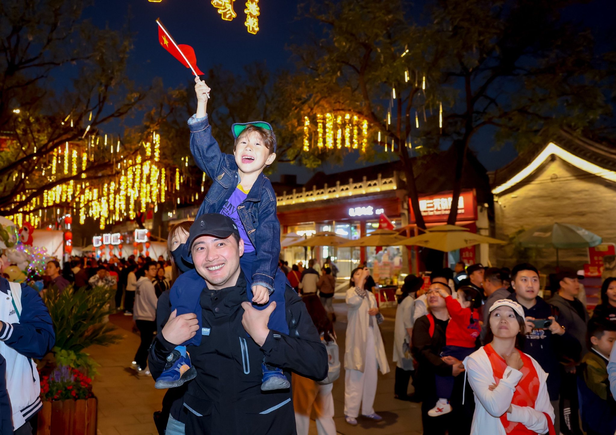 「盧溝曉月」中秋文化節活動。新京報記者 陶冉 攝