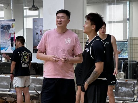 探营广东备战全运会！赵睿崔永熙归队，胡明轩肌肉明显，二飞执教