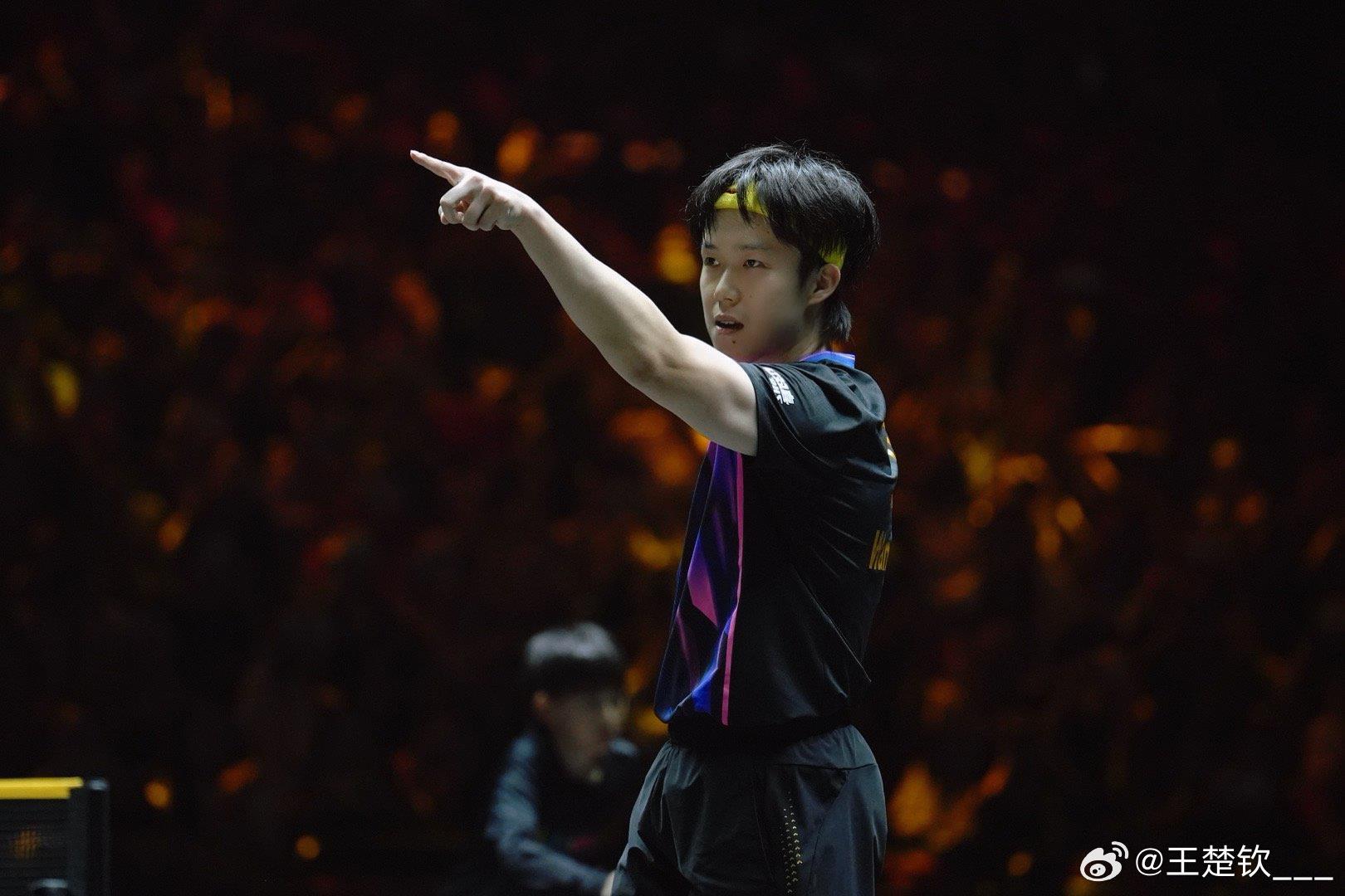 （王楚欽個人社交平台圖）