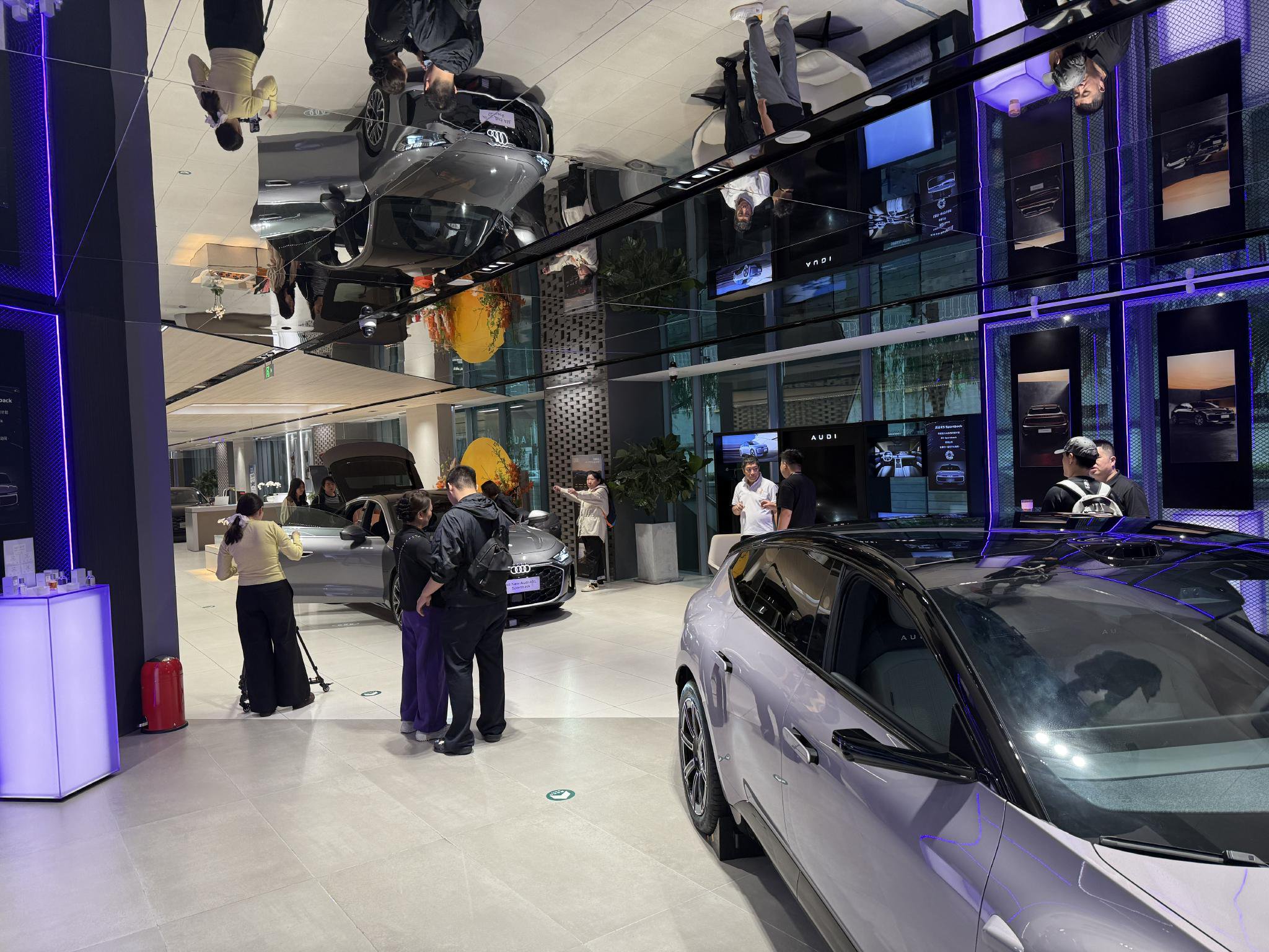 上汽奧迪商場店。 新京報貝殼財經記者 白昊天 攝