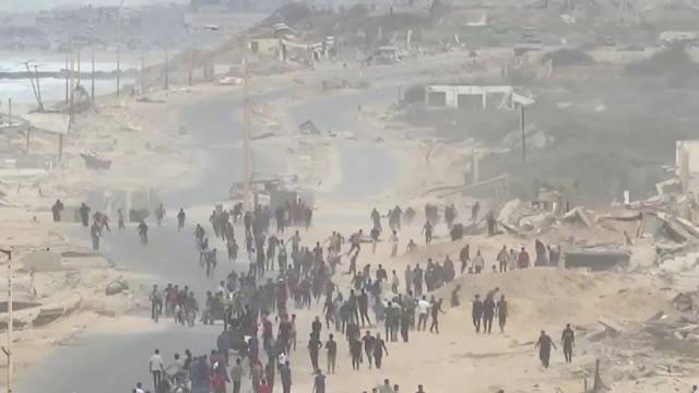 停火生效以军对加沙民众开火