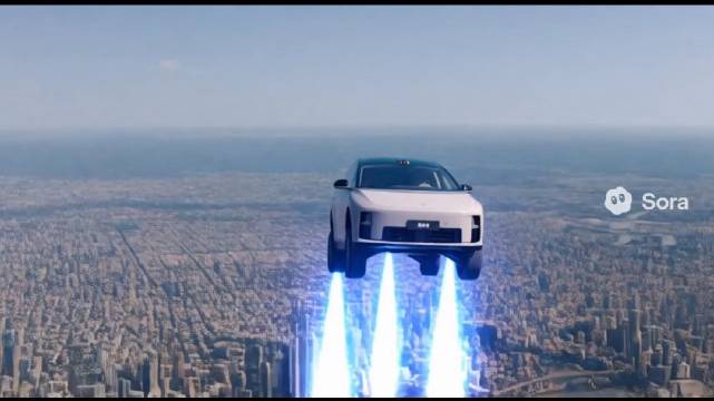 Sora2试玩体验：理想i6太空飞行视频生成存bug