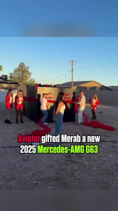 梅拉布刚得到了一份2025款大奔 AMG G63新车大礼